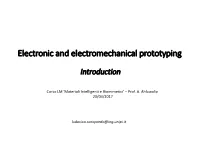 Electronic and Electromechanical Prototyping