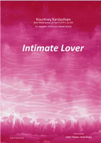 Intimate Lover