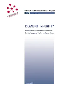 Island of Impunity?
