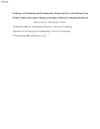 Landscapes of Urbanisation and De-Urbanisation: Integrating Site Location Datasets From