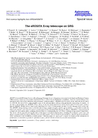 The Erosita X-Ray Telescope on SRG P