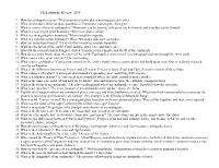 2010 1. How Do Earthquakes Occur?