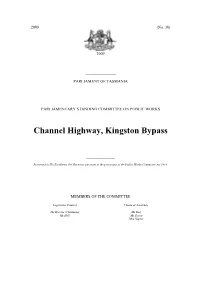 Channel Highway, Kingston Bypass