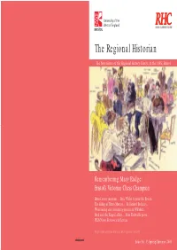 The Regional Historian Issue No 13 (PDF)