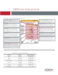 IDEXX Urine Sediment Guide