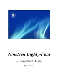 Nineteen Eighty-Four
