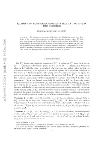 Rigidity of Configurations of Balls and Points in the $ N $-Sphere
