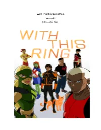 With This Ring Jumpchain