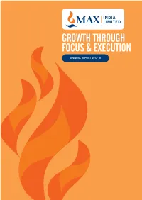 Growth Through Focus & Execution