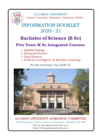 Information Booklet 2020 - 21