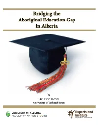 Bridging the Aboriginal Education Gap in Alberta