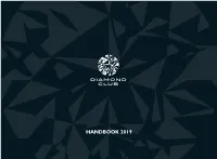Handbook 2019 C Ntents