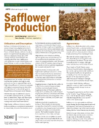 Safflower Production A870