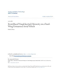 Event-Based Visual-Inertial Odometry on a Fixed-Wing Unmanned Aerial Vehicle" (2019)