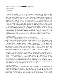 I Learned the Palawan Script Directly from My Grand-Aunt Upo Majiling