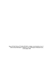Report 07-010, Fletcher FU24-950, ZK-DZG, In-Flight Vertical Fin Failure