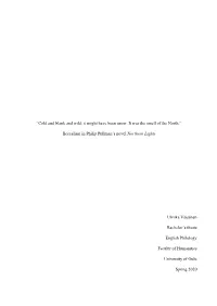 Borealism in Philip Pullman's Novel