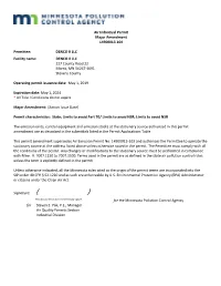 Draft Permit