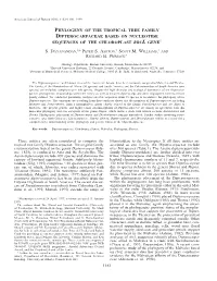 Phylogeny of the Tropical Tree Family Dipterocarpaceae Based on Nucleotide Sequences of the Chloroplast Rbcl Gene1