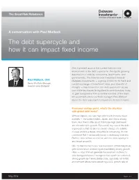 The Debt Supercycle and How It Can Impact Fixed Income
