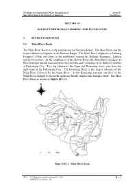 1 Sector H River Conditions, Flooding and Inundation 1