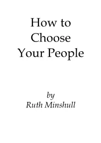 How to Choose Your People
