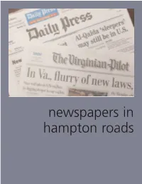 Newspapers in Hampton Roads: Competition, Coverage and Issues