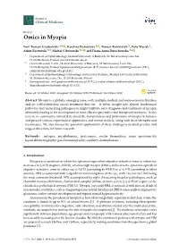 Omics in Myopia