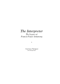 The Interpreter the Legacy of Francis Fraser Armstrong
