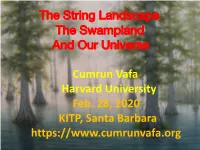 The String Landscape, the Swampland and The