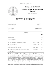 Notes & Queries