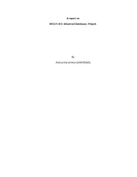 Advanced Databases. Project. by Aleksei Karetnikov