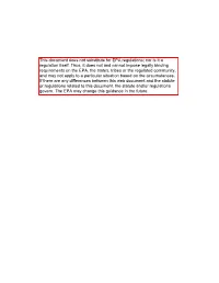 Transmittal of Final "Guidance for State Implementation of Water Quality Standards for CWA Section 303(C) (2) (B)"