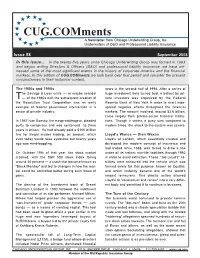 Issue 58 September 2008 in This Issue