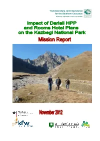 TJS Kazbegi Assessment Report
