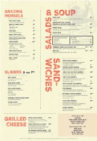 377856 Mandeville Menu 11X16.Indd