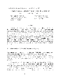 A Spatial Operator Algebra