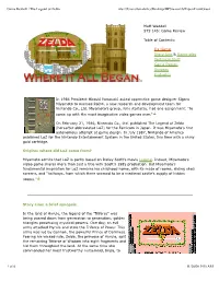 Game Review | the Legend of Zelda ﬁle:///Users/Denadebry/Desktop/Hpsresearch/Papersfromgreen