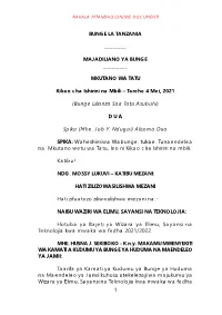 Tarehe 4 Mei, 2021