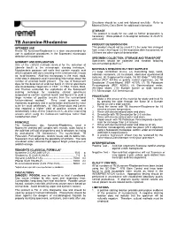 TB Auramine-Rhodamine PRODUCT DETERIORATION