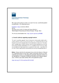 This May Be the Author's Version of a Work That Was Submitted/Accepted for Publication in the Following Source: Dedehayir