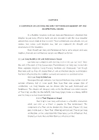 Chapter Iii a Comparison on Lan Xang and Early
