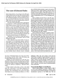 The Case of Edmond Safra