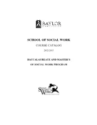 Catalog Revisions/Graduate Program