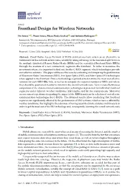 Fronthaul Design for Wireless Networks