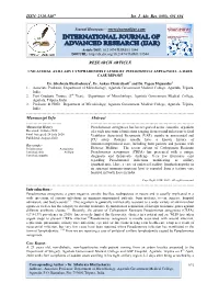 ISSN: 2320-5407 Int. J. Adv. Res. 8(08), 691-694