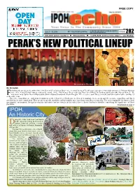 Perak's New Political Lineup