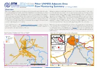 Pibor UNMISS Adjacent Area Flow Monitoring Summary
