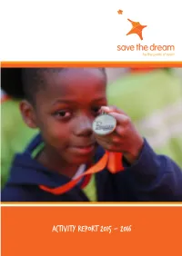 ACTIVITY REPORT 2015 - 2016 Activity Report 2015-2016 Electronic Version