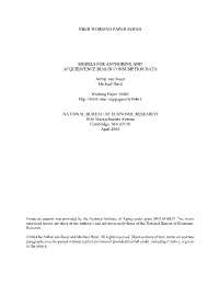 Models for Anchoring and Acquiescence Bias in Consumption Data